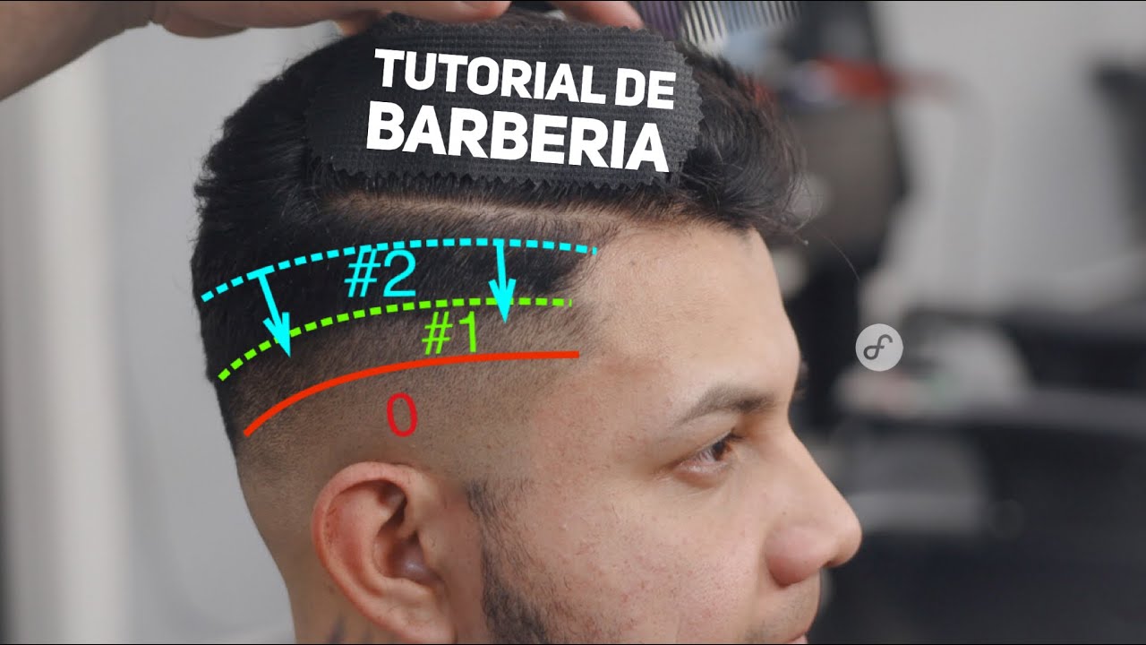 Como BORRAR la guia o linea entre la 1 y 2 | TUTORIAL DE BARBERIA