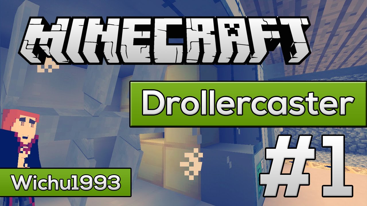 Minecraft DrollercasterWorld #1 - Budujemy Reaktor dla miasta