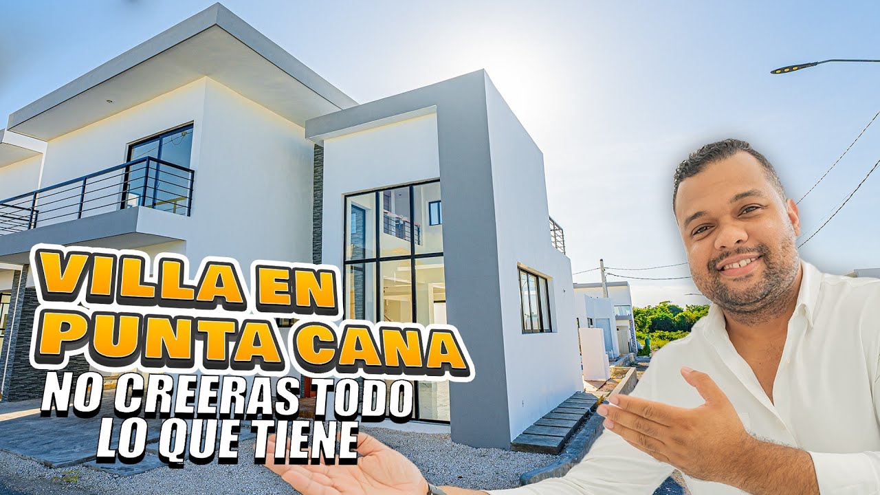 MARAVILLOSA VILLA EN PUNTA CANA | Invierte Aqui