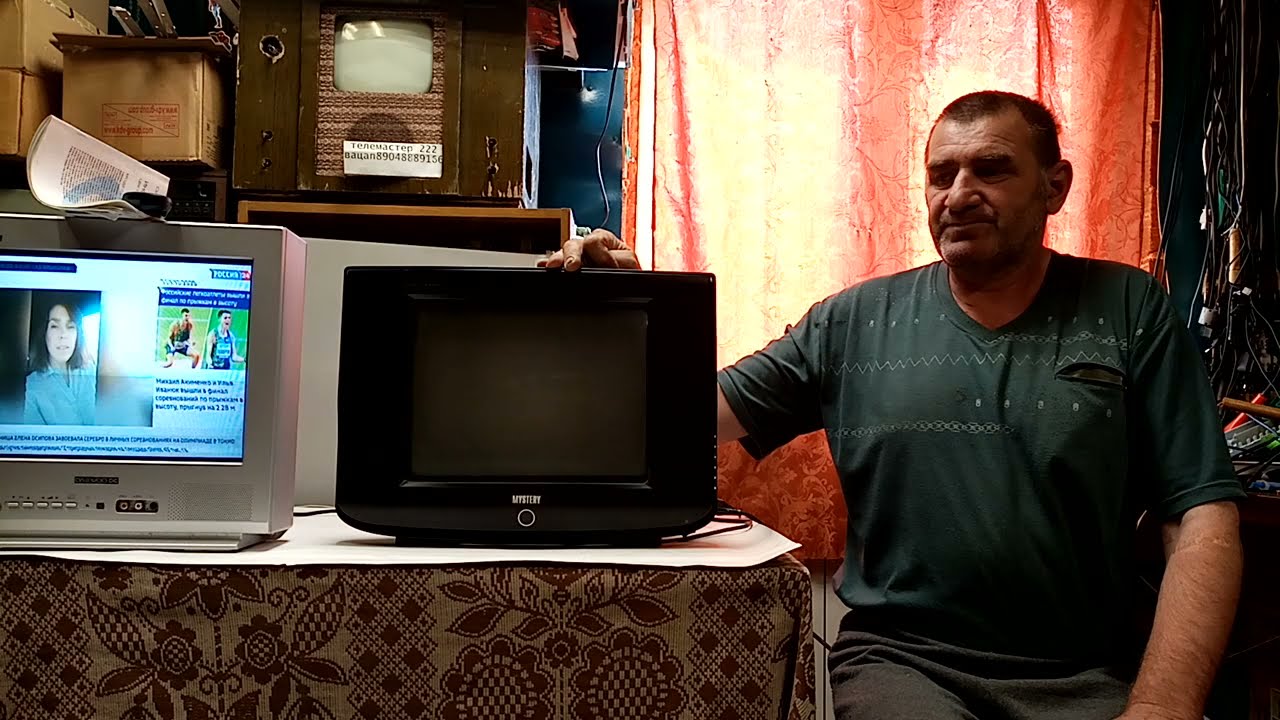 Телевизор MYSTERY MTV-1428 превратился в теленка.