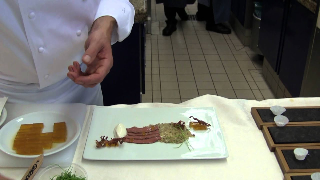 3 Michelin star Joachim Wissler makes a heart dish