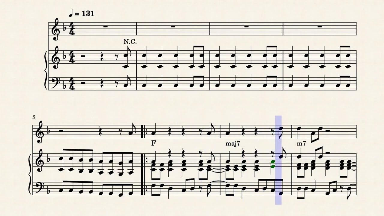 You're the first the last my Everything - Barry White - 1974 - Piano en Voice