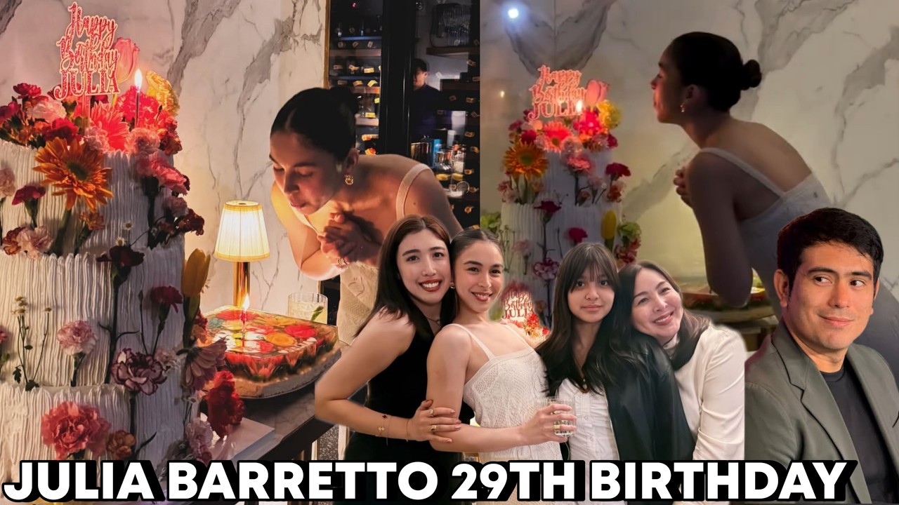 Julia Barretto 29th Birthday♥️Napa-IYAK sa Espesyal na Bumisita at Bumati sa Kanyang 29th Birthday!