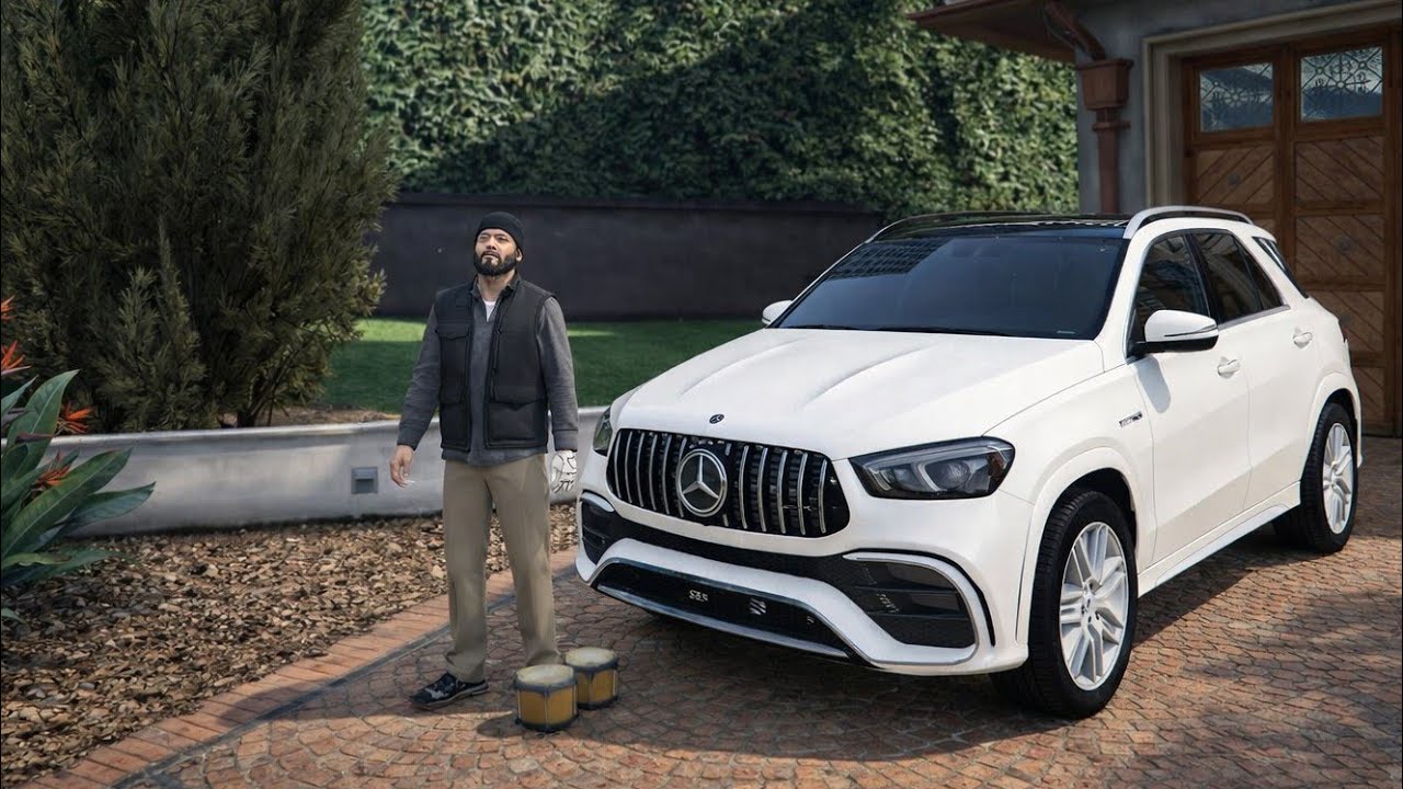 Luxury Mercedes GLE | Work As Taxi Driver in GTA5