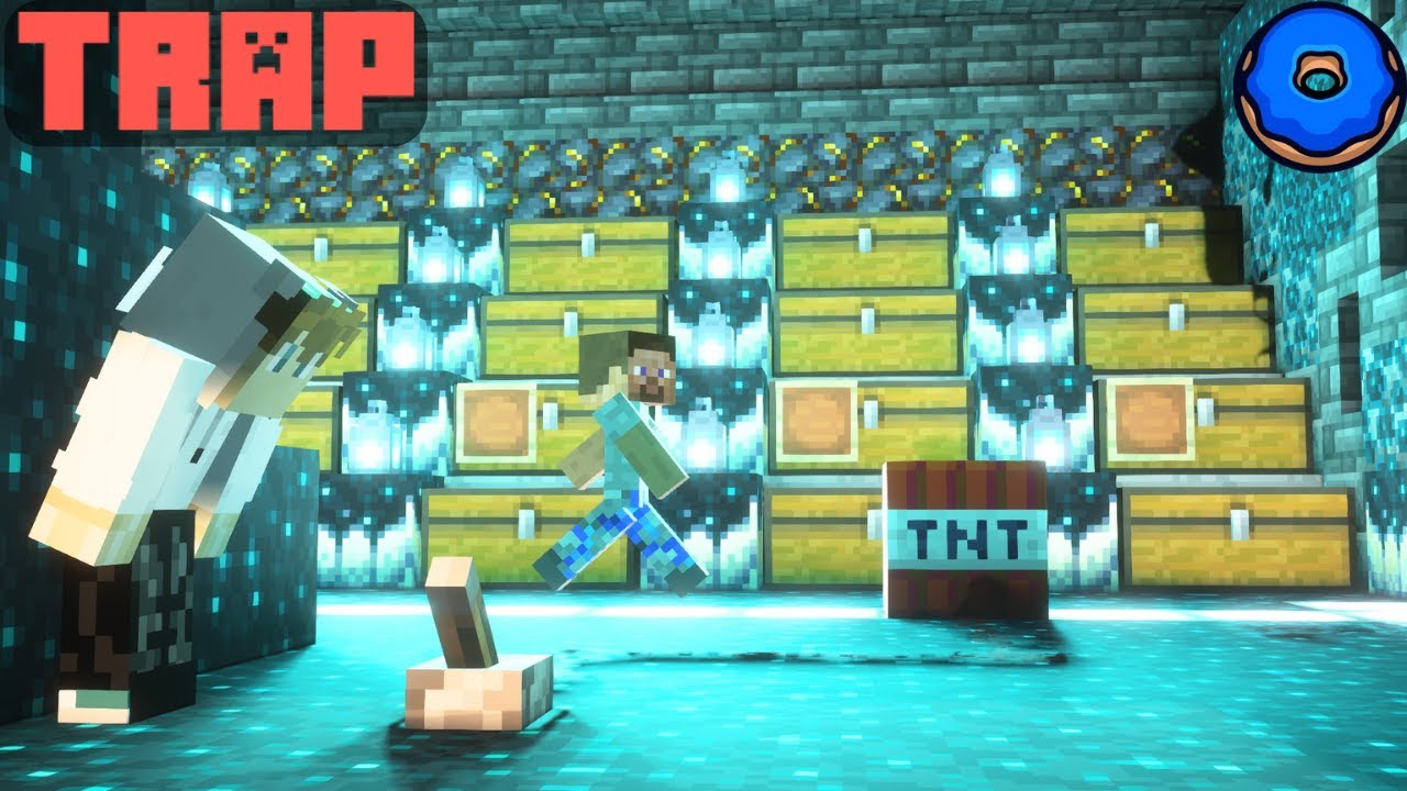 Trapping The TOP Streamers On DonutSMP