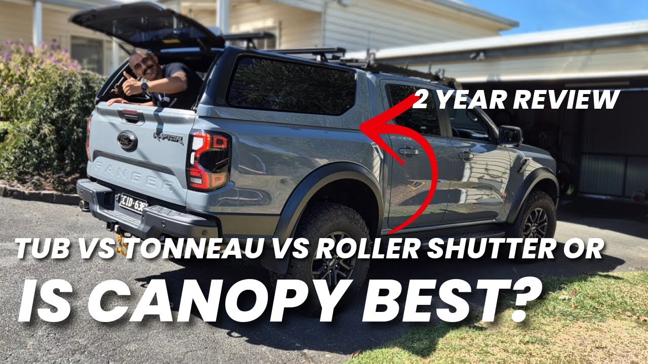 Is This the Best Canopy for a Ford Ranger Raptor? | Maxliner Venture 2-Year Review vs roller shutter