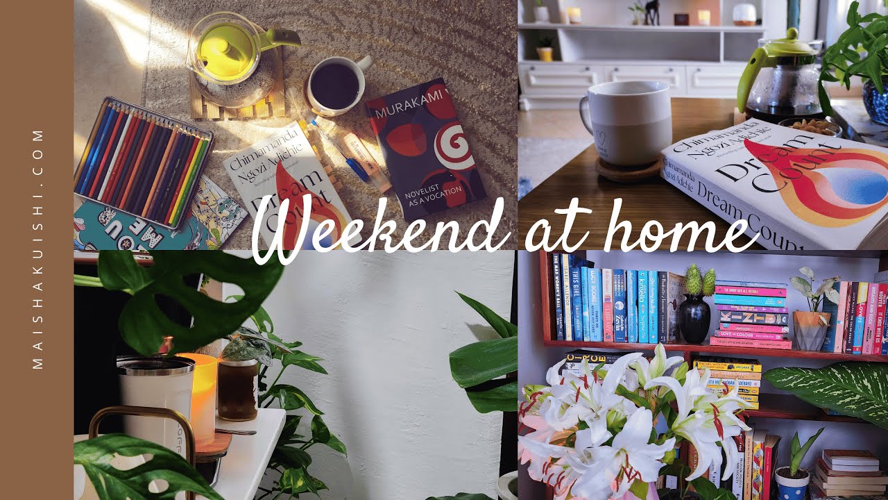 Weekend at Home 🌿📚 | Books, Coffee & Plant Love