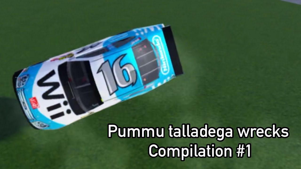 Pummu talladega wrecks Compilation (#1)