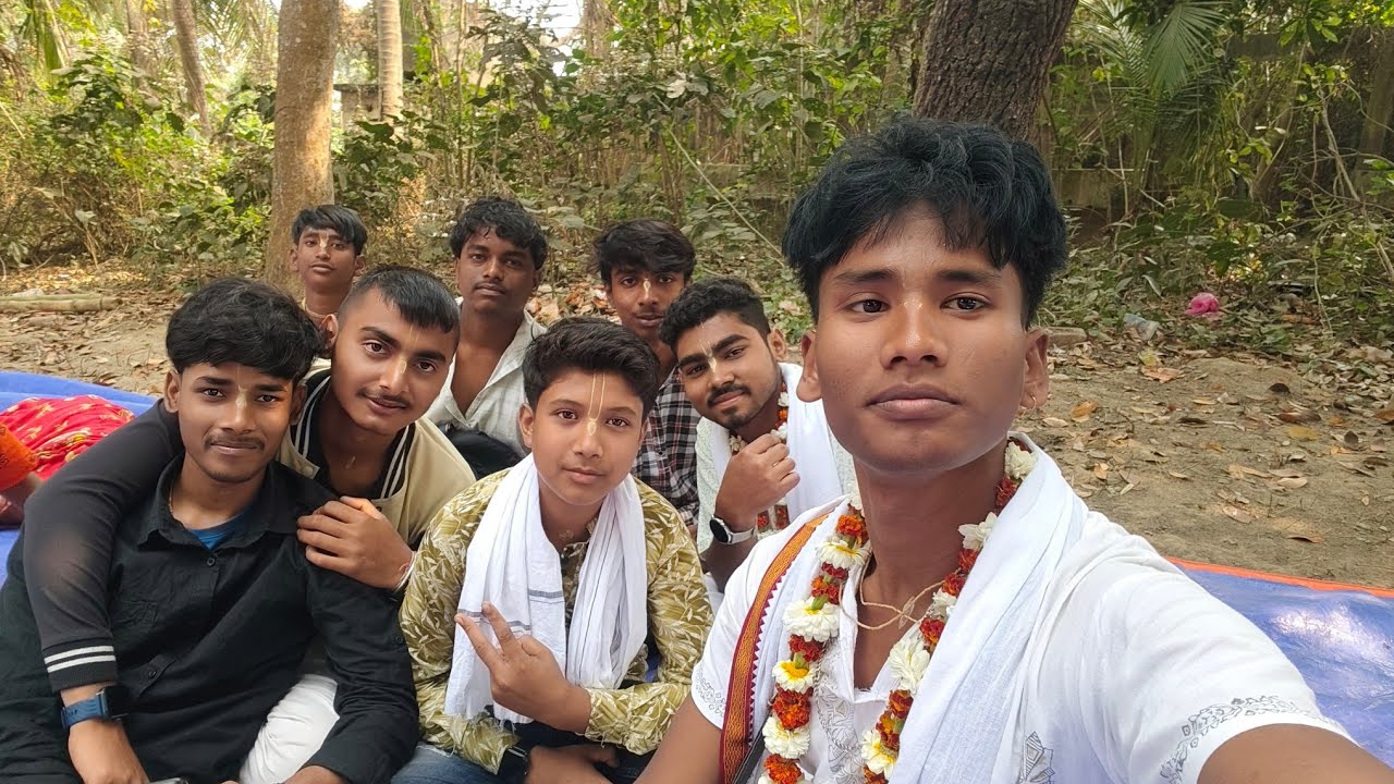 পরিক্রমার চতুর্থ দিবস শ্রীরুদ্রদ্বীপ ও শ্রীসীমন্তদ্বীপ পরিক্রমণ।