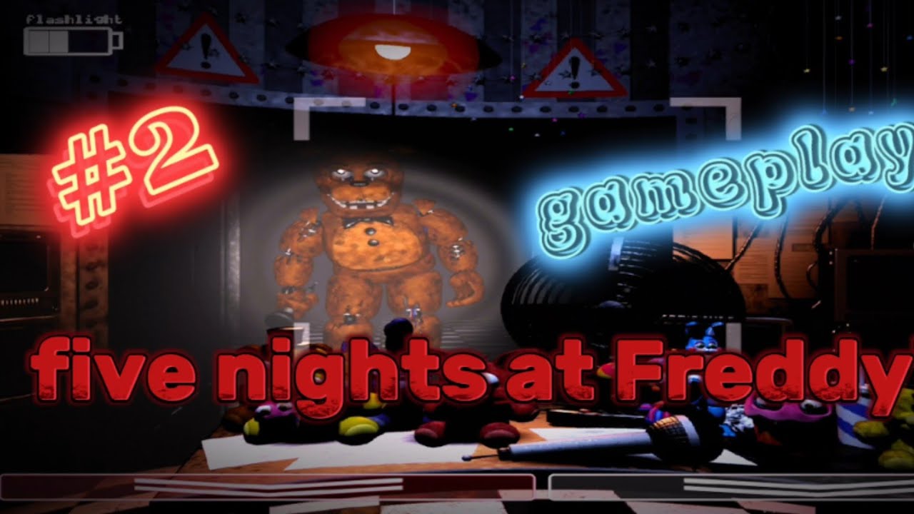 five nights at Freddy's 2 gameplay HD #2 #gameplay #games #пжрек #fnaf #fnaf2