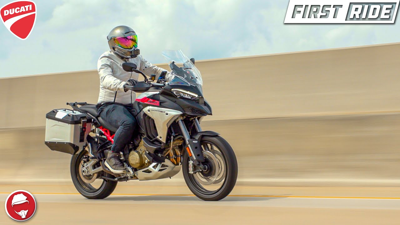 Ducati Multistrada V4 Rally 2023 года | Первая поездка