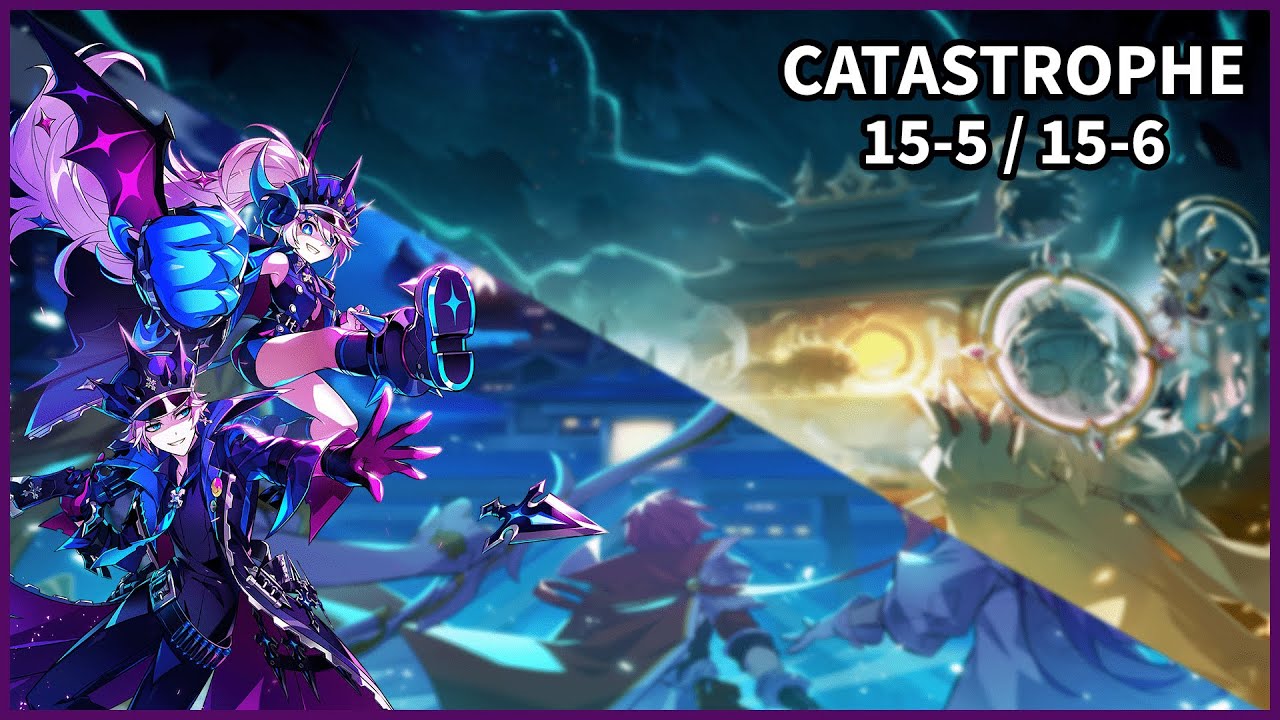 「Elsword NA / 엘소드」Catastrophe Solo Dealing - Berthe Raid - 15-5, 15-6