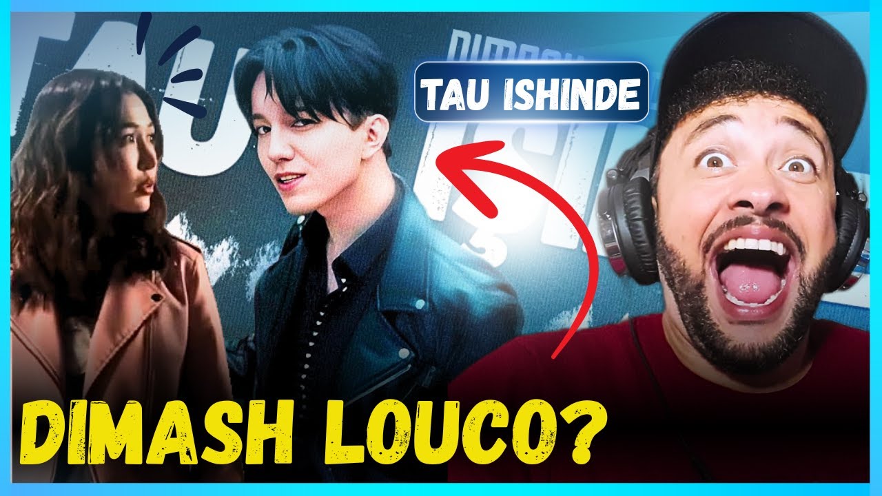 REAGINDO AO VÍDEO MAIS INSANO DE DIMASH | Tau Ishinde me pegou de SURPRESA! 😂🎤