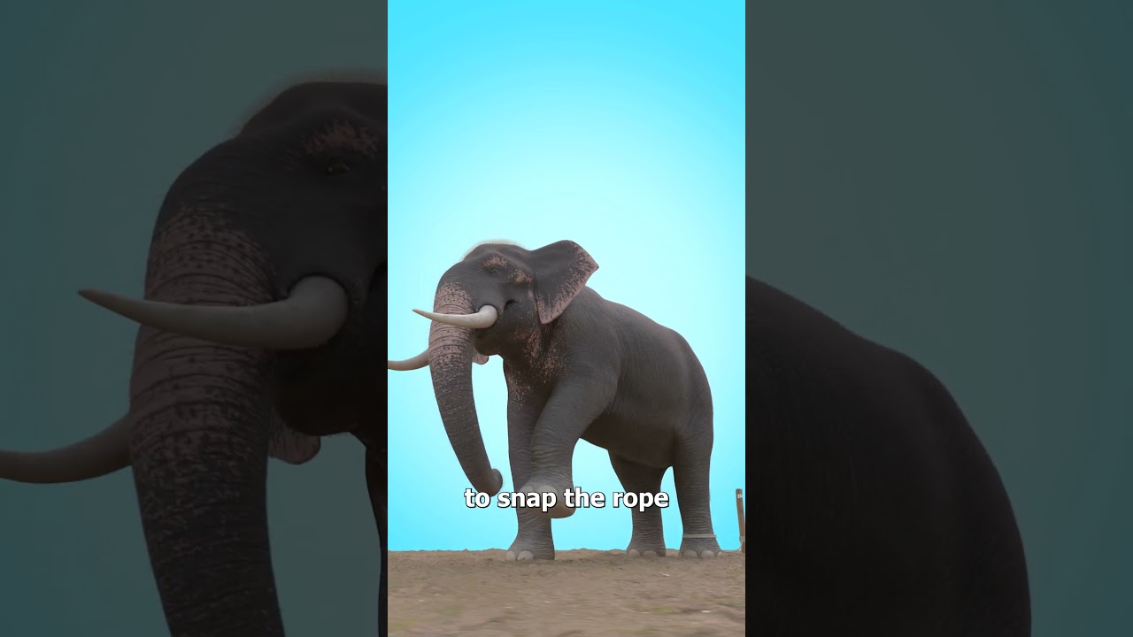 Why Elephants Never Escape 😥