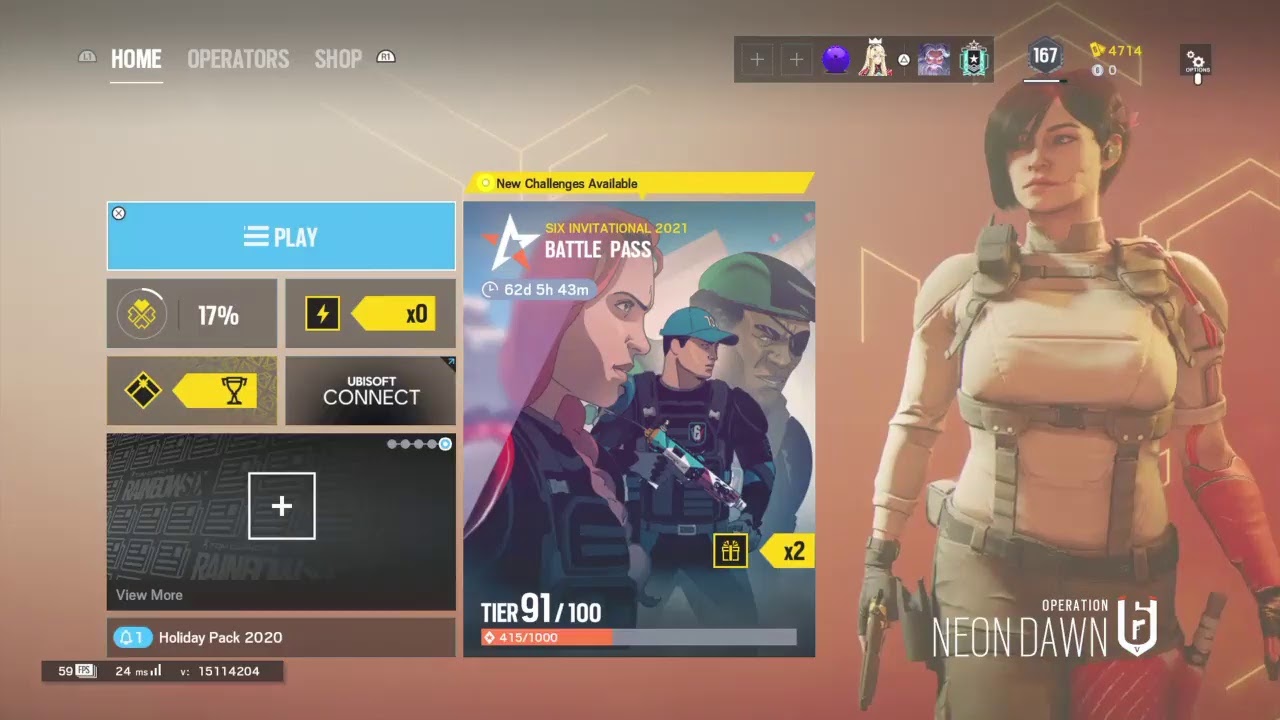 (AUS) R6 Ranked Diamond Grind -.-