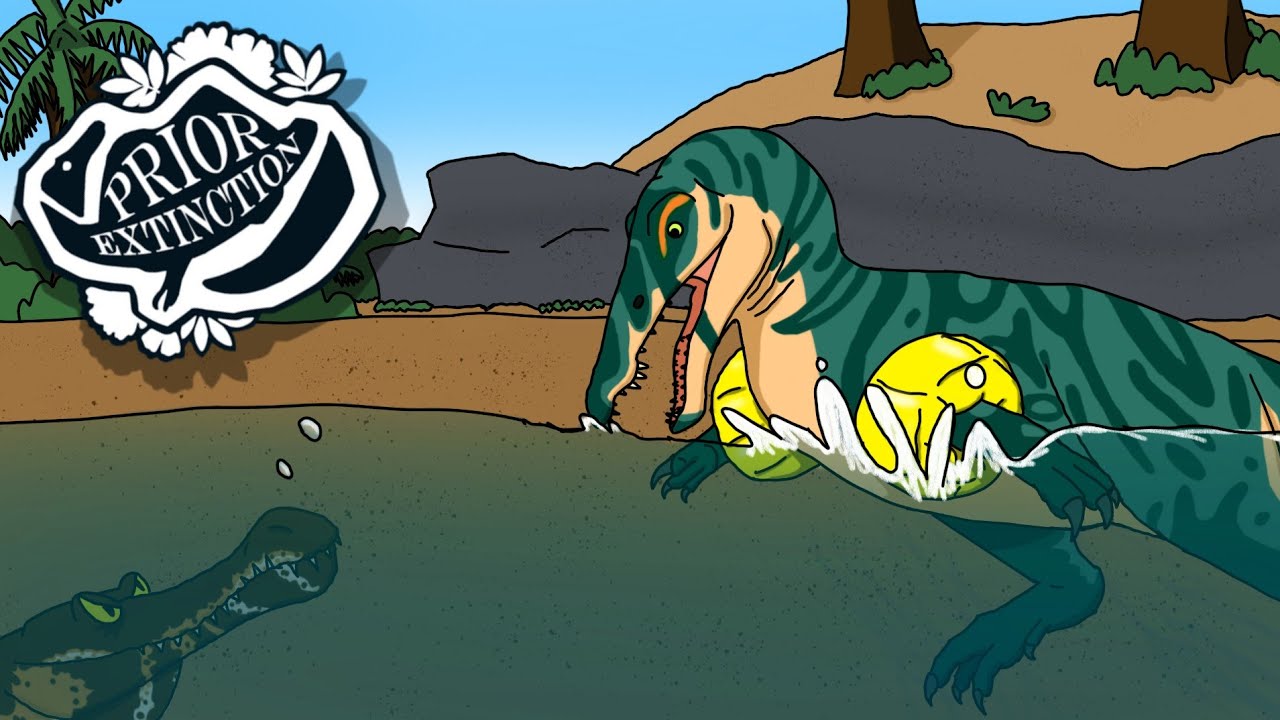 Sucho CAN'T Swim! | The Prior Extinction Suchomimus Experience