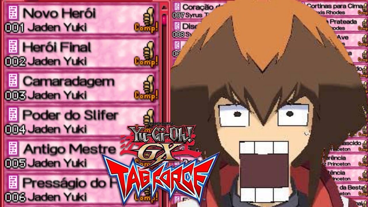 Yu-Gi-Oh! GX Tag Force - Como Ter Todas As Receitas De Deck De Todos Os Personagens Do Jogo