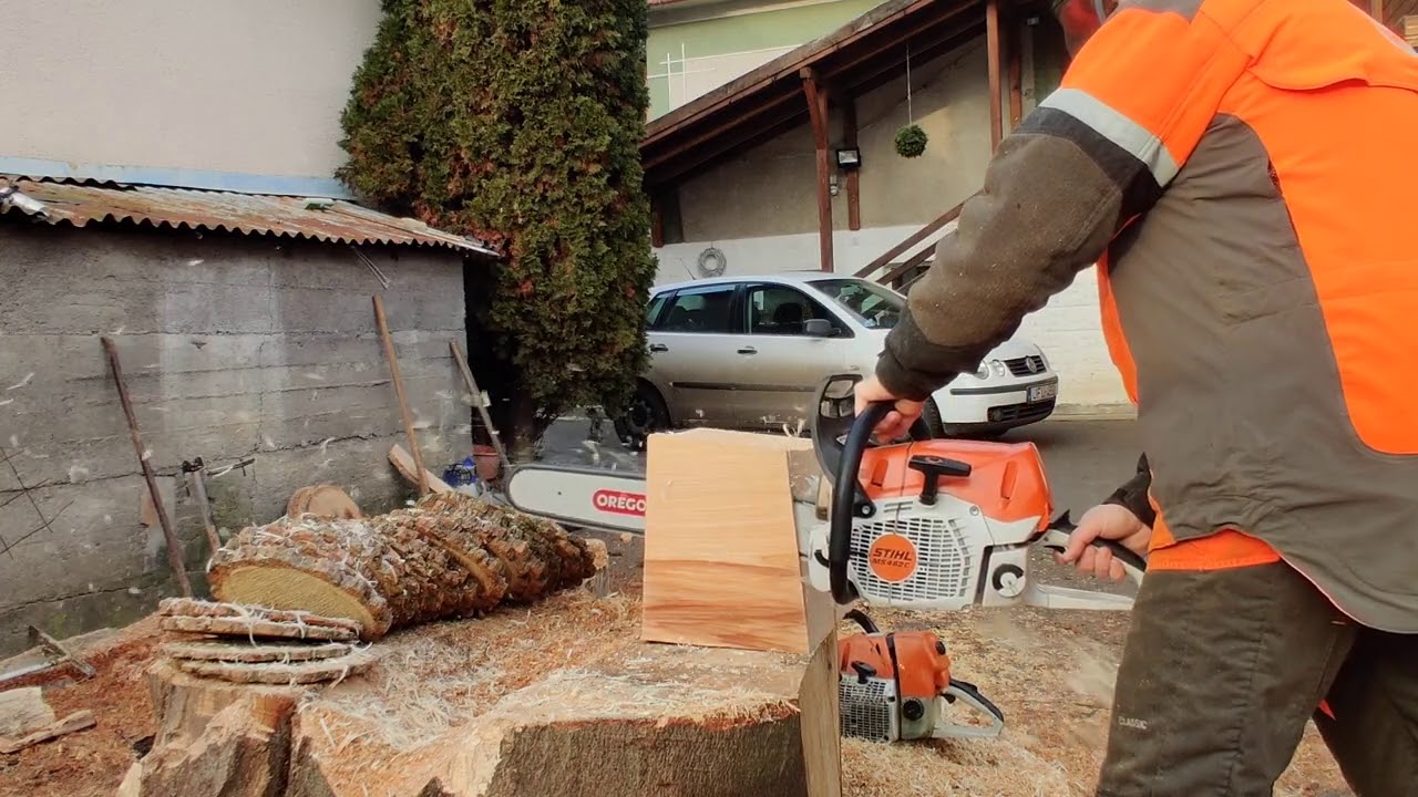 Stihl MS 660 vs 462 c-m. Oregon Advancecut 20
