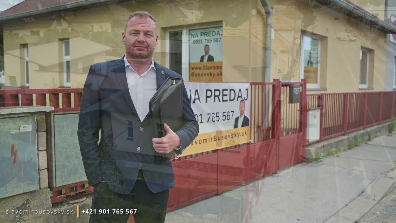 PREDANÉ: Rodinný dom Spišská Nová Ves – ul. M. Gorkého 19, pár minút od centra