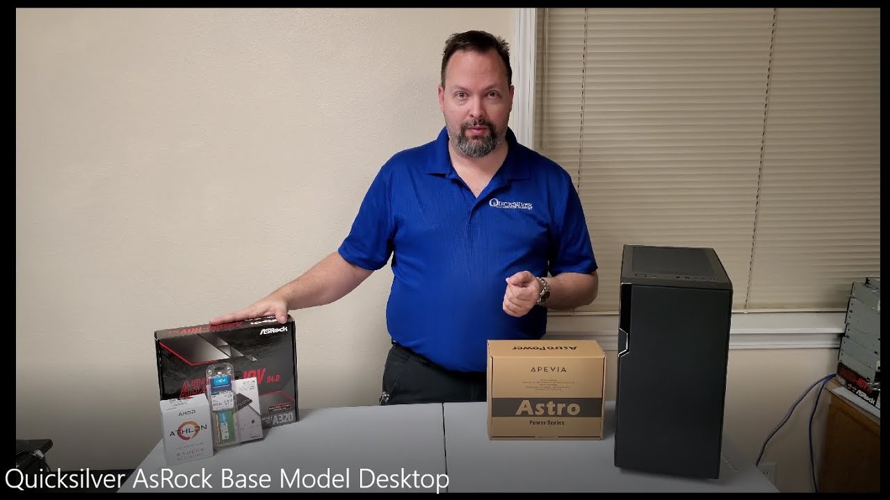 Quicksilver AsRock Base Model Desktop