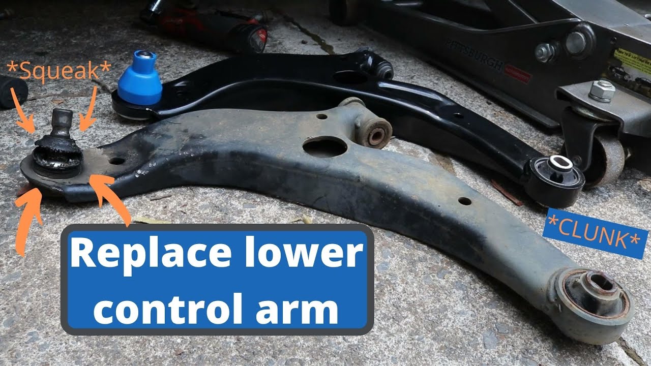 How to replace a lower control arm