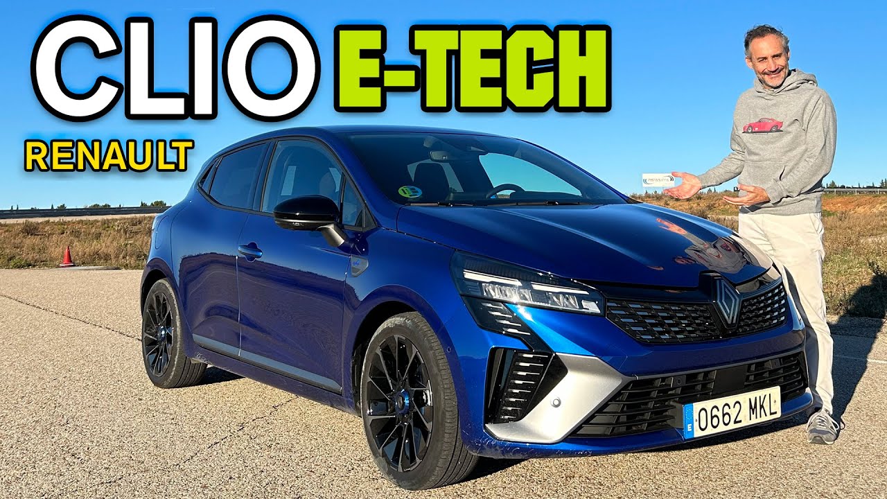 Nuevo Renault Clio E-Tech 2024 🚗 Utilitario híbrido con etiqueta ECO de la DGT