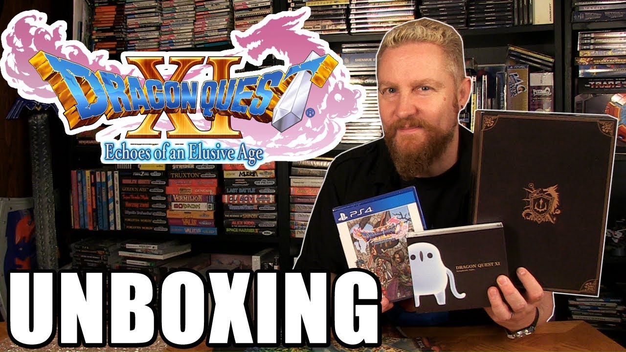 DRAGON QUEST XI EDITION OF LOST TIME  UNBOXING - Happy Console Gamer