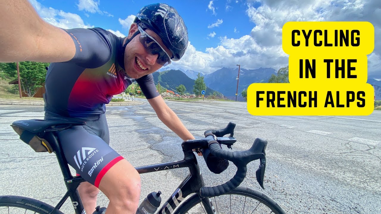 Cyclists REACT to seeing ALPE d'HUEZ for the FIRST TIME!