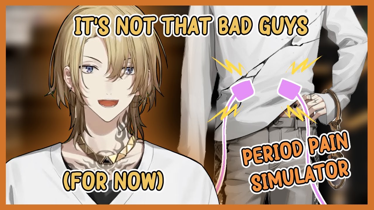 Luca Tries 20 Levels of Period Pain Simulator