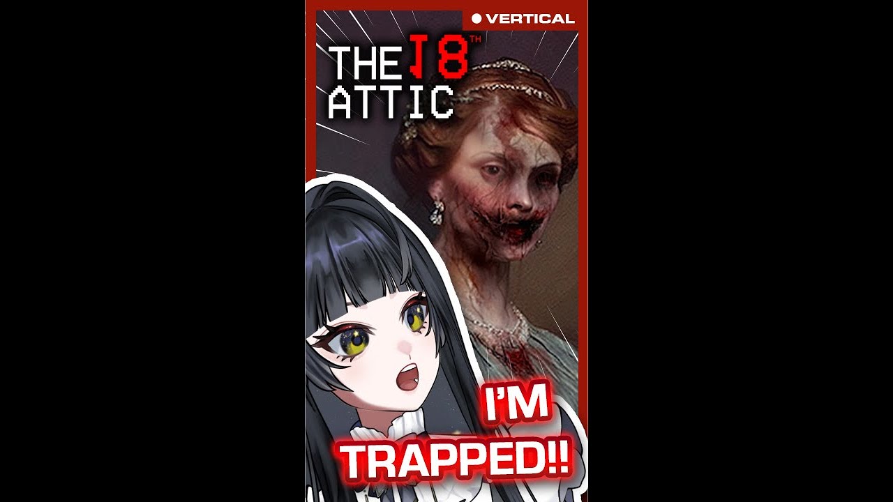 My cat might be the only safe thing in this Attic #vtuber #shorts