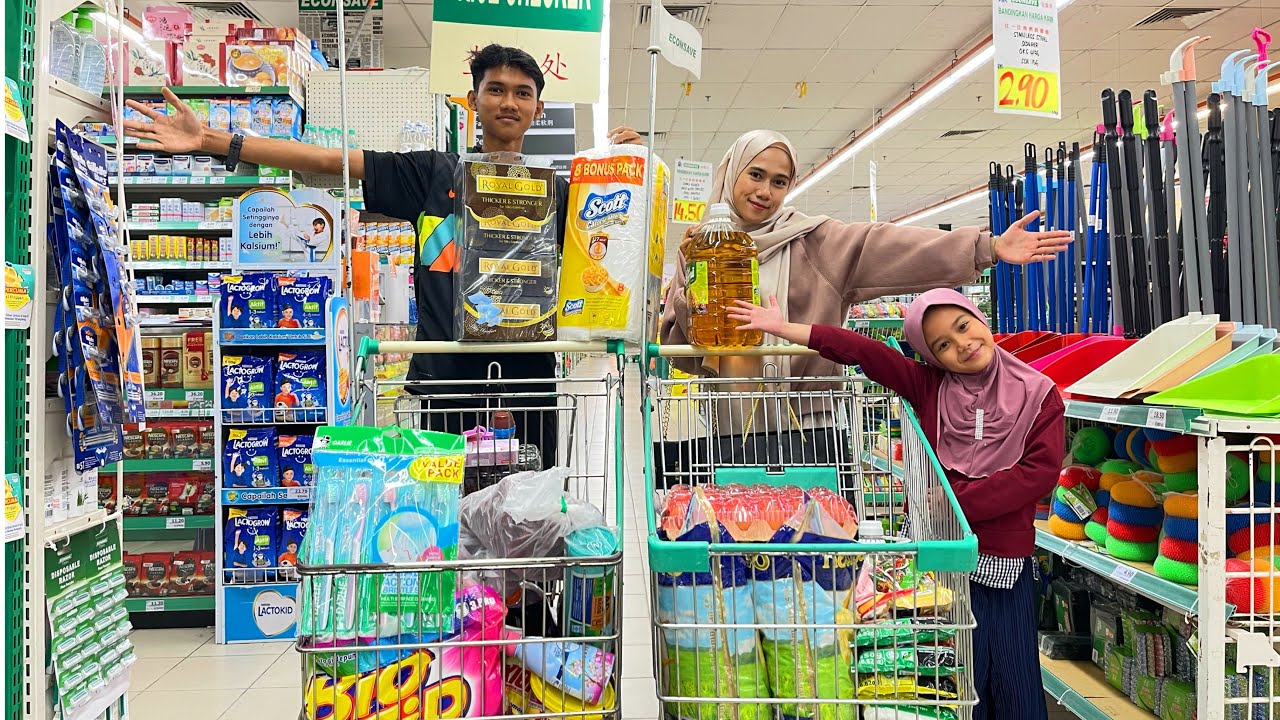 BELANJA BARANG DAPUR SAMBUT RAYAAAA!!