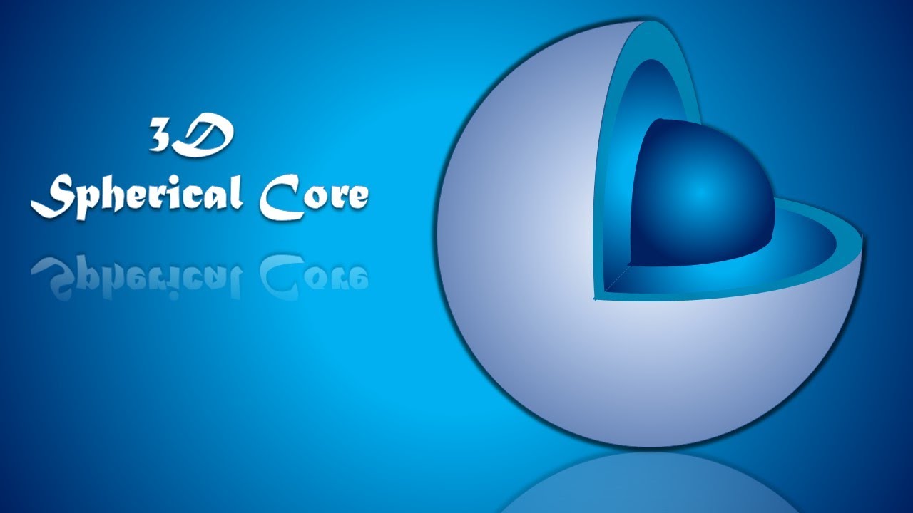 How to create a 3d core sphere using only microsoft powerpoint | powerpoint animation tutorial