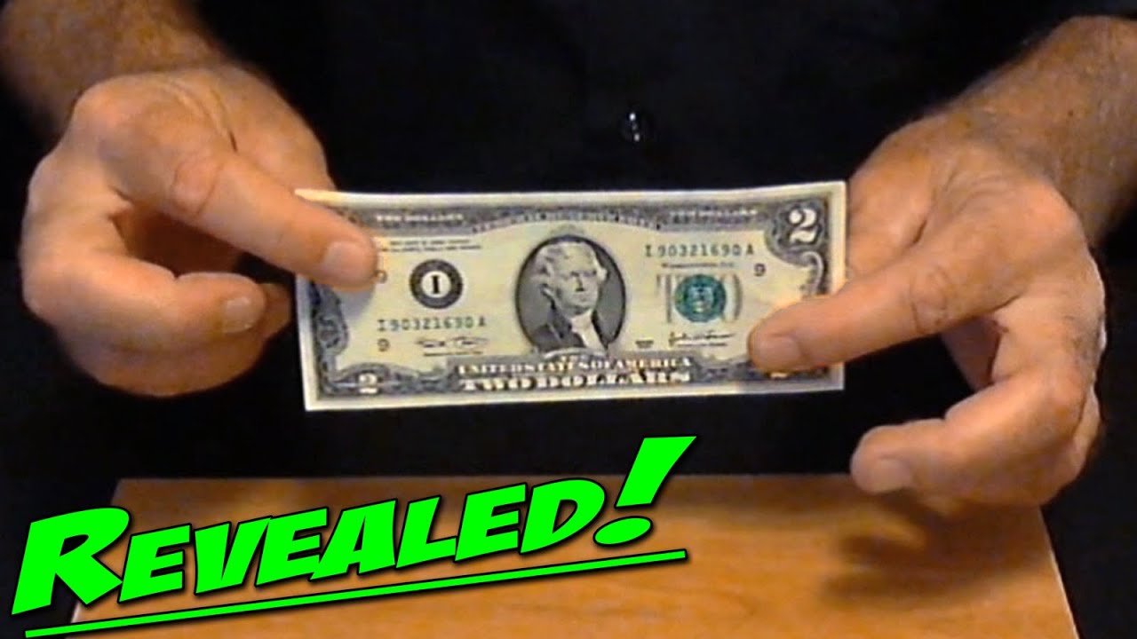 The $2 Dollar Bill Trick (Magic Trick) ~ An In-Depth Tutorial