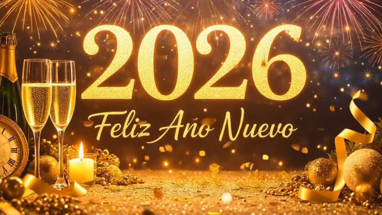 FELIZ AÑO NUEVO✨ #2026 #felicesfiestas #diosesfielasuspromesas 