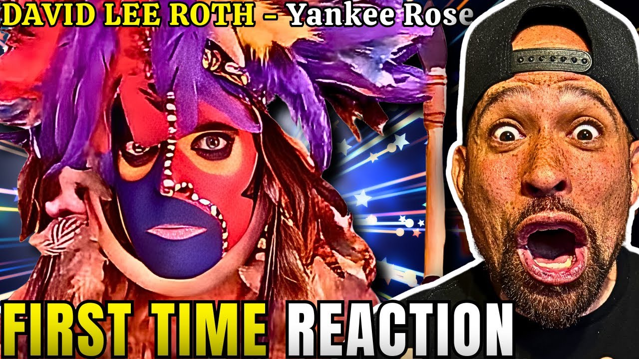 David Lee Roth is UNHINGED! Yankee Rose FIRST time REACTION,, LMAO,, YES....