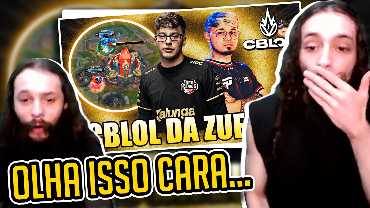 TITAN FARPANDO PESADO e FINAL de JOGO INACREDITAVEL - CBLOL DA ZUEIRA | Bronziocre | [REACT]