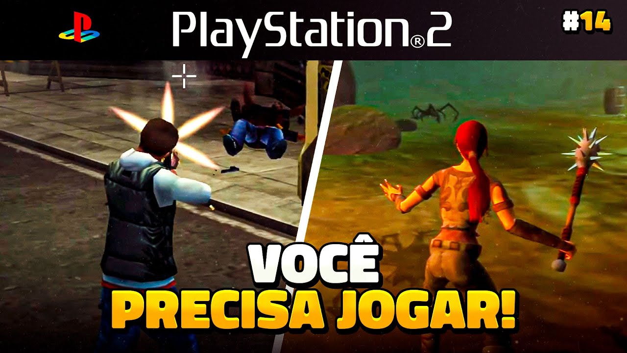 VOCÊ PRECISA JOGAR esses JOGOS DESCONHECIDOS de PS2!