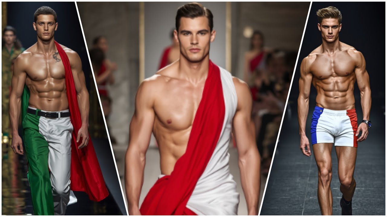 The most handsome models in the world stage performance 😍#model #foryou #aiart