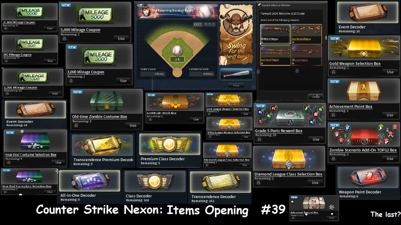 [CSNS/CSNZ] Counter Strike Nexon: Items Opening #39