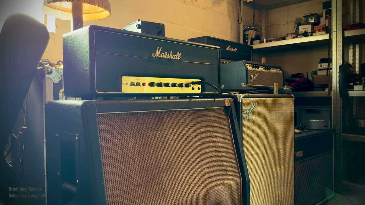 1968 Marshall JMP 50W Plexi - Solodallas SVDS Boost