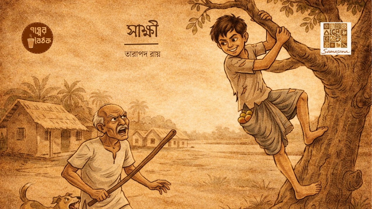 গপ্পেরবৈঠক -পর্ব ৩৪ | #তারাপদরায় | #সাক্ষী #ভূগোলেরভুল । @gopperboithok2026  | By Santanil Ganguly