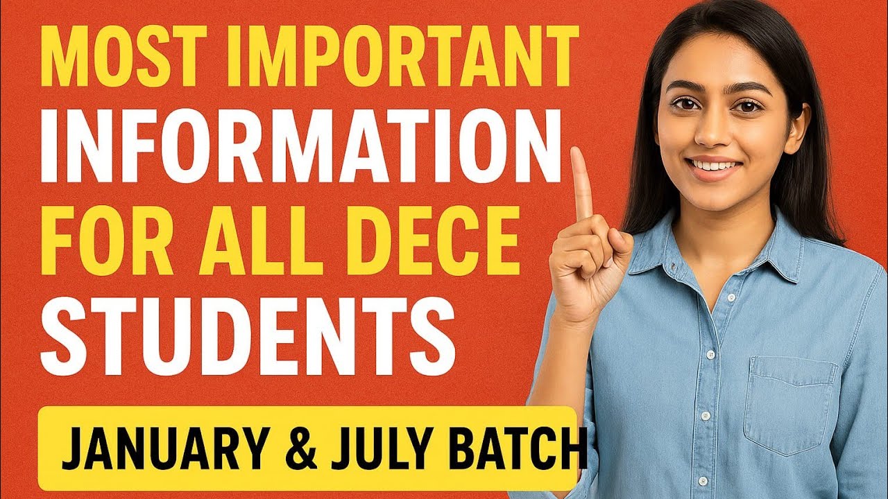 DECE PROJECT DEPOSIT LAST DATE || JULY BATCH ASSIGNMENT AND PROJECT 👍