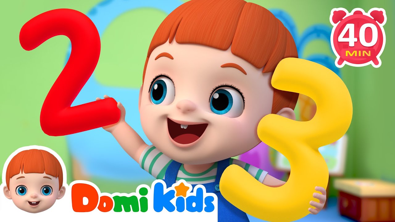 Numbers Song | Educational Songs | Learn Numbers | Nursery Rhymes & Kids Songs | Domi Kids