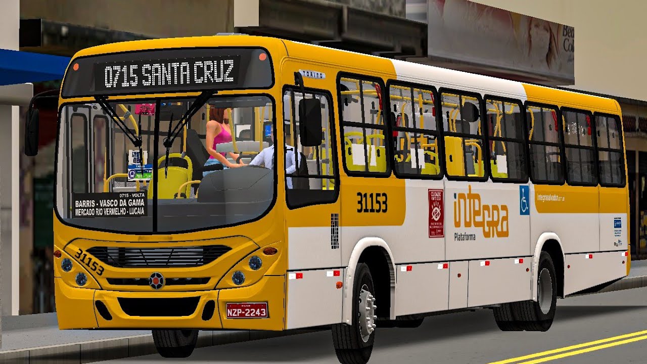 Proton Bus Simulator - Mapa Primeira Capital do Brasl V2 - Linha 0715 Lapa x Santa Cruz - Plataforma