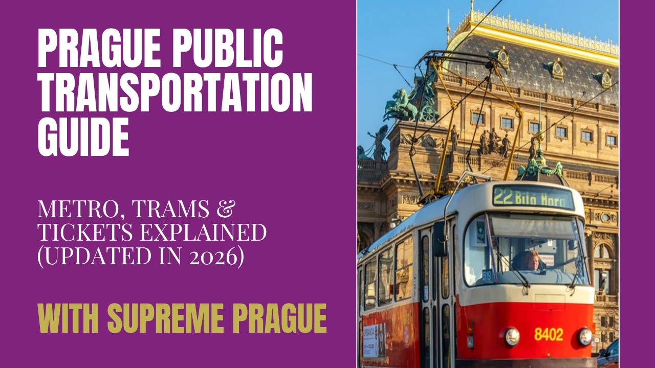 Public transportation in Prague - basic info: lines, tickets, metro, tram
