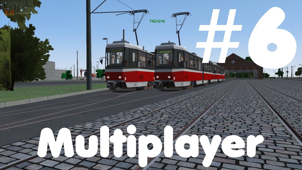 CKD Татра KT4Dtm #6 -мультиплеер с проблемами дверей - Lotus-Simulator