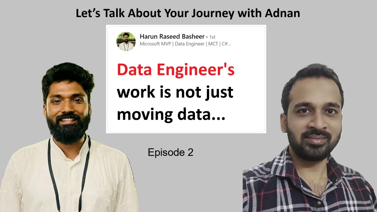 Let’s Talk About Your Journey with Adnan   EP2 Harun Rasheed Basheer