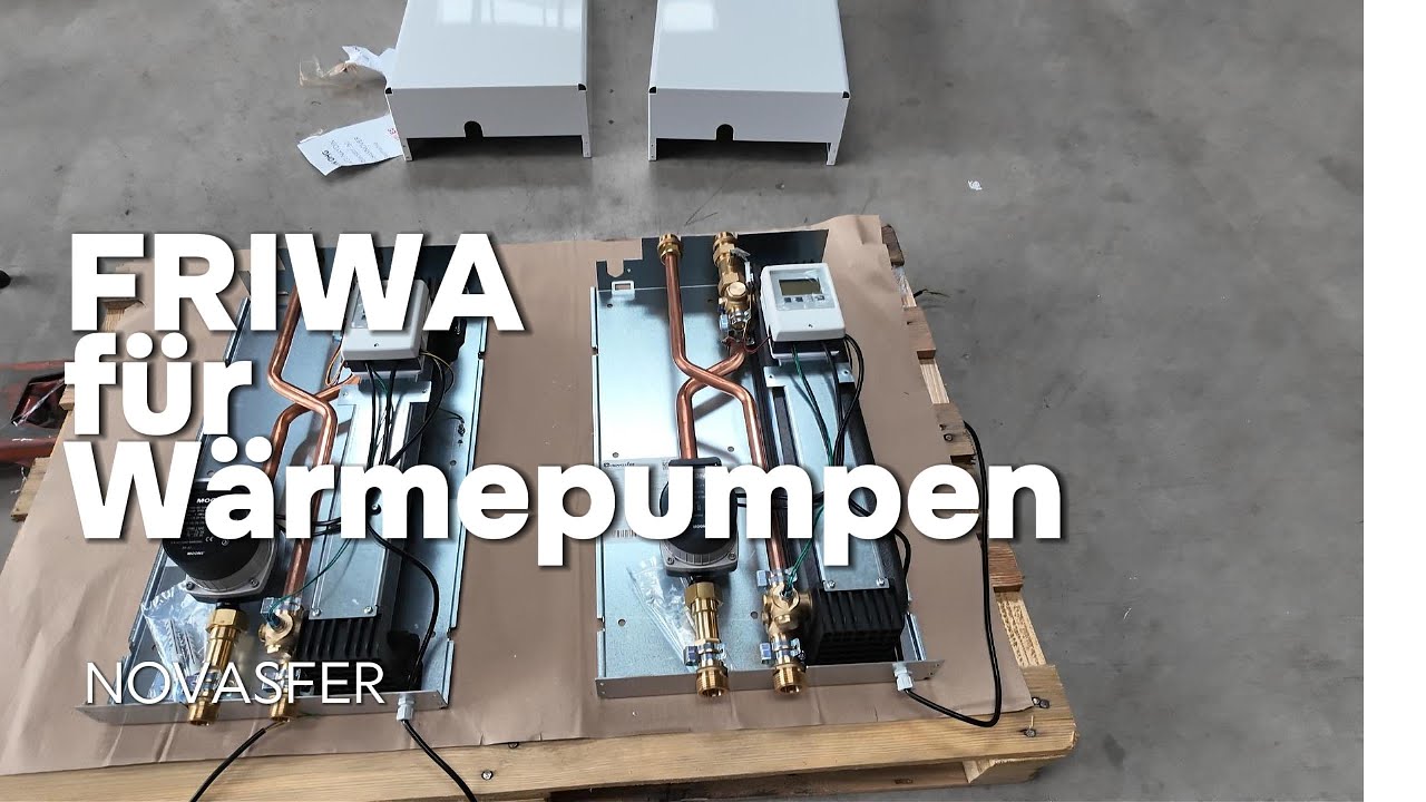 Novasfer NovaHYDRO FWS S Frischwasserstation ideal für Wärmepumpen