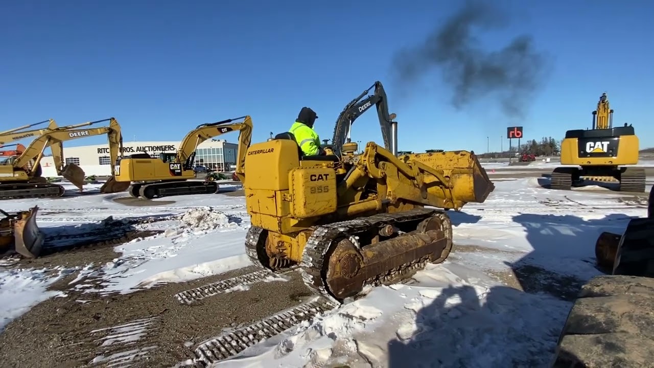 CATERPILLAR 955H COLD START