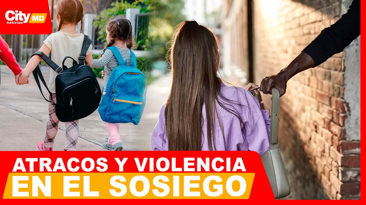 Niños de El Sosiego en riesgo: padres denuncian atracos camino al colegio | City Noticias Medio Día
